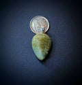 Small Green Jasper/Chalcedony Pendant