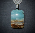 BC Ocean Picture Stone Pendant